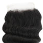 Cierre de cabello humano con encaje transparente Deep Wave 4x4