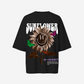 G West Womens Oversized Sunflower Life Style T Shirt