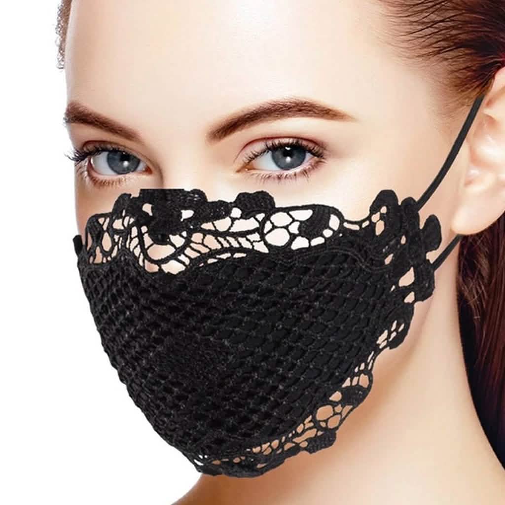 Paquete de 5: Mascarilla de encaje