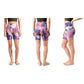 5-Pack: Women's High Waisted Tie Dye Athletic Biker Shorts