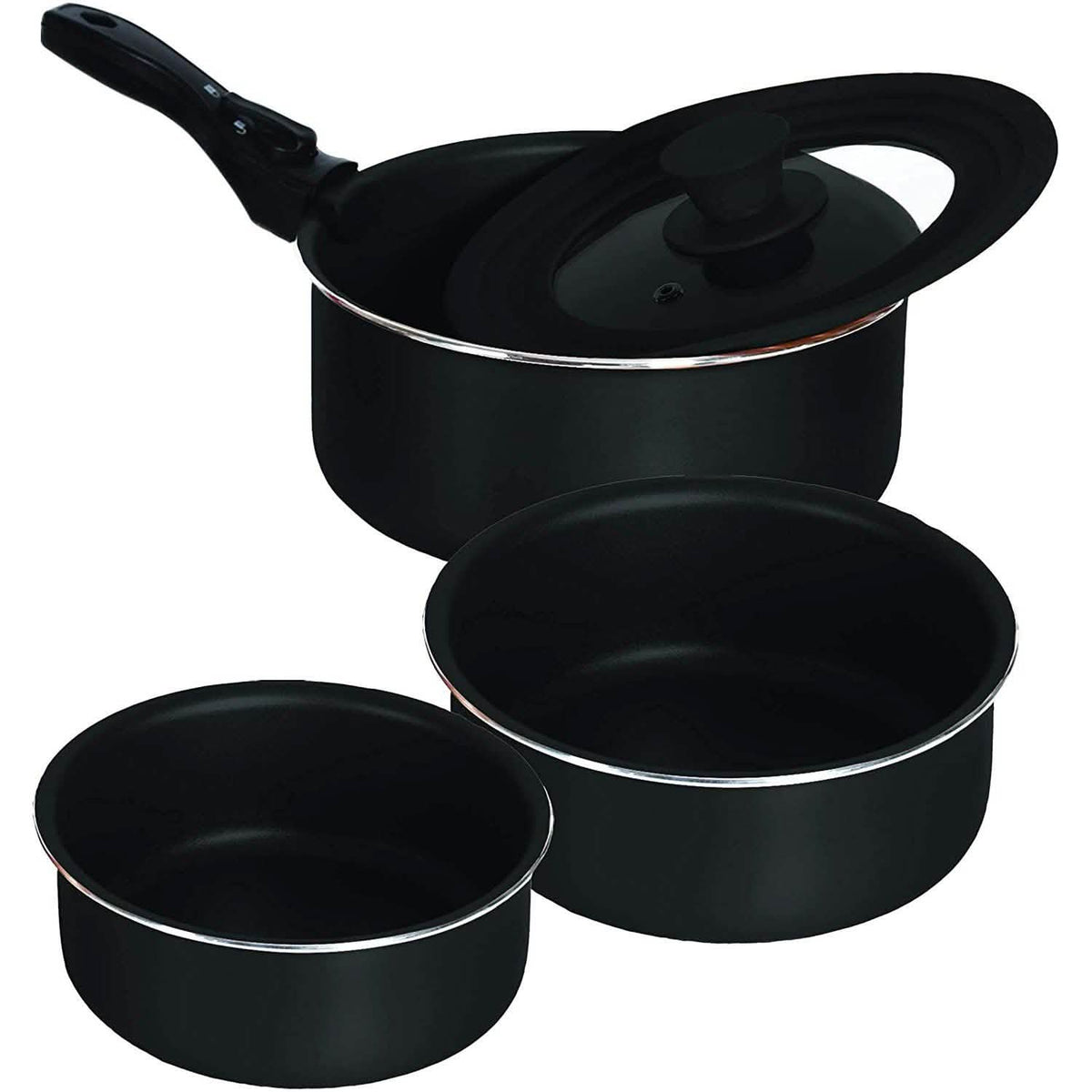 Juego de ollas antiadherentes Chef's Star de 5 piezas