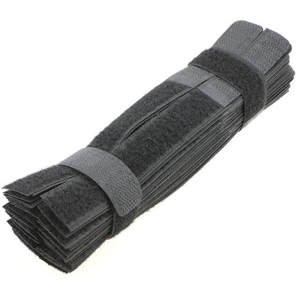 50 Piezas: Bridas Reutilizables Organizador de Cables y Alambres Sujetacables de Cuerda de 17,78 cm
