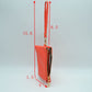 Minimalist Wristlet Clutch Bag with Metallic Zipper