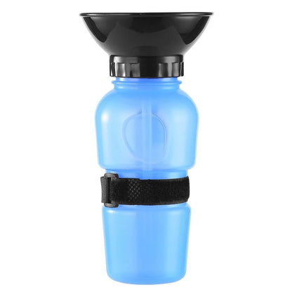 Botella de agua portátil de 500 ml para mascotas