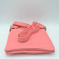 Buckle Accent Crossbody Bag with Front Zipper Pocket