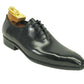 Ugo Vasare Burnished Calfskin Oxford - Black