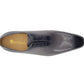 Carrucci Burnished Calfskin Oxford - Grey