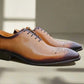 Carrucci Oxford Calfskin - Tan