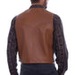 Chaleco Scully Open Range (Piel 507) – Hombre