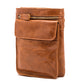 Men's Leather Oil Wax Cowhide Retro Saddle Men's Waist Packs