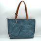 PU Vegan Leather 2 in 1 Tote Crossbody Handbag