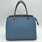 Structured Top Handle Handbag with Zipper Closures