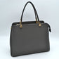 Women's Textured Faux Leather Top Handle Tote Bag