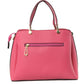 Women's Textured Faux Leather Top Handle Tote Bag