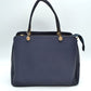 Women's Textured Faux Leather Top Handle Tote Bag