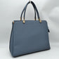 Structured Top Handle Handbag with Zipper Closures