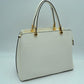 Women's Textured Faux Leather Top Handle Tote Bag