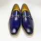 Maurice Calfskin Horsebit Loafer - Blue