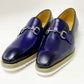 Maurice Calfskin Horsebit Loafer - Blue