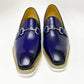 Maurice Calfskin Horsebit Loafer - Blue