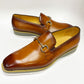 Maurice Horsebit Calfskin Loafer - Cognac
