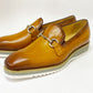 Maurice Horsebit Calfskin Loafer - Cognac