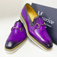 Maurice Horsebit Calfskin Loafer - Purple