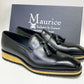 Maurice Calfskin Tasseled Loafer - Black