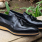 Maurice Calfskin Tasseled Loafer - Black