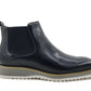 Carrucci  Calfskin Boot - Black
