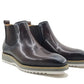 Carrucci Boot Calfskin Shoes - Brown