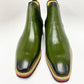 Carrucci Calfskin Boot - Olive