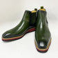 Carrucci Calfskin Boot - Olive
