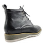 Maurice Burnished Calfskin Boot - Grey