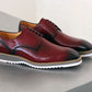 Carrucci Derby Calfskin - Burgundy