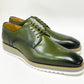 Carrucci Derby Calfskin - Green
