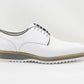 Carrucci Derby Calfskin - White