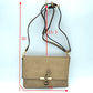 Knot Accent Flap Crossbody Bag with Adjustable Strap