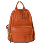 Elegant Soft PU Leather Bag Casual Shoulder Women's Backpack