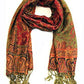 Sakkas Double Layer Jacquard Paisley Pashmina Shawl / Wrap / Stole