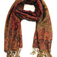 Sakkas Double Layer Jacquard Paisley Pashmina Shawl / Wrap / Stole