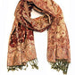 Sakkas Double Layer Jacquard Paisley Pashmina Shawl / Wrap / Stole