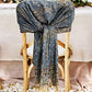 Sakkas Double Layer Jacquard Paisley Pashmina Shawl / Wrap / Stole