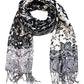 Sakkas Double Layer Jacquard Paisley Pashmina Shawl / Wrap / Stole