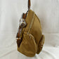Multi-Pocket Casual Backpack with Metallic Zippers