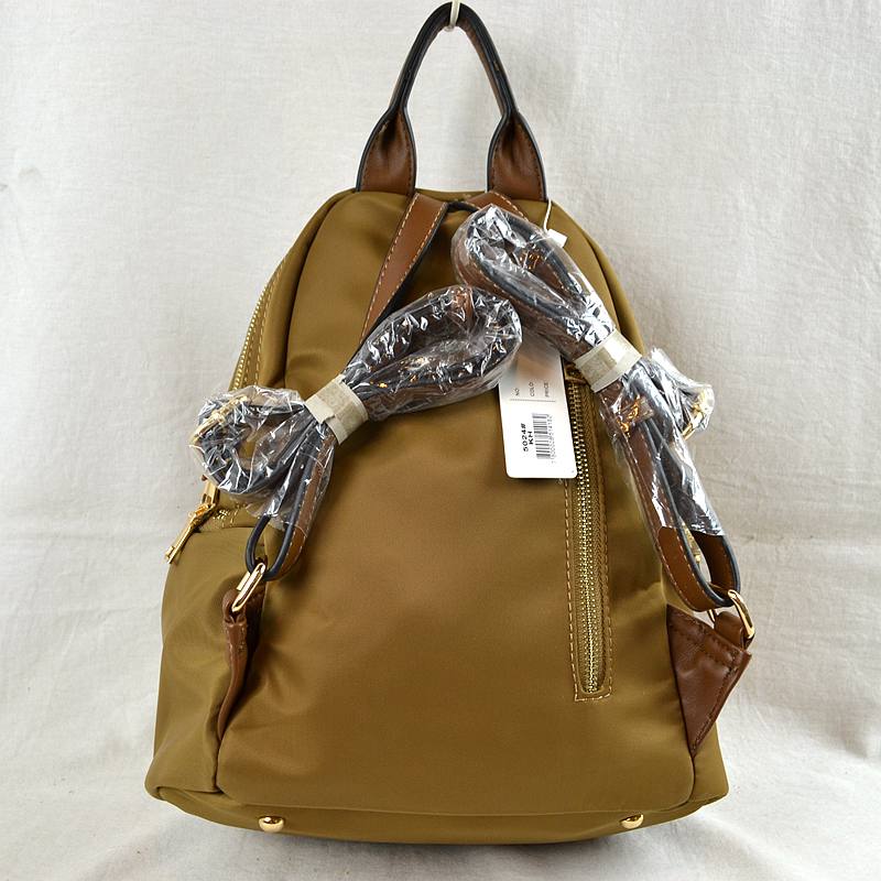 Multi-Pocket Casual Backpack with Metallic Zippers