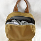 Multi-Pocket Casual Backpack with Metallic Zippers