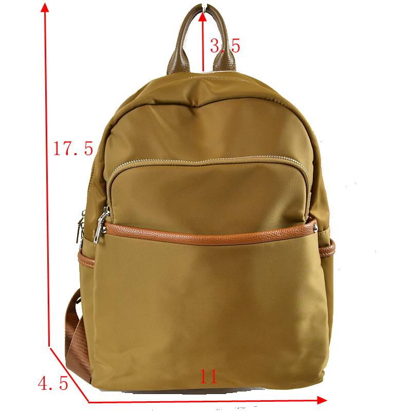 Modern Vegan Long Lasting Nylon Backpack Multi Purpose Bag