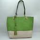 2 n1 Vegan Tote Handbag Pouch Faux Leather Tote Bag