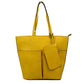 3 In 1 Large Soft Faux Leather Womens Tote Handbags